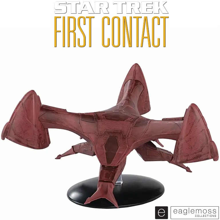 Eaglemoss Star Trek First Contact TPlana-Hath Vulcan Lander Ship